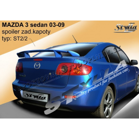 MAZDA 3 Limousine 03-09 Heckspoiler. Hauben (EU-Homologation) MAZDA 3 Limousine 03-09 Heckspoiler. Hauben (EU-Homologation)