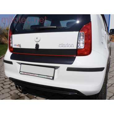 Fünfte Türschwelle – ABS schwarz metallic, Škoda Citigo