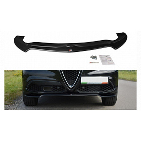 Splitter Alfa Romeo Stelvio przód v.1 Gloss Black Splitter Alfa Romeo Stelvio przód v.1 Gloss Black