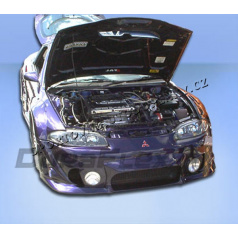 Mitsubishi Eclipse 1995-99 Aufbau des mittleren Teils der Front Stoßstange