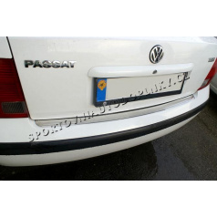 VW Passat B5 97-00 – Edelstahl-Chrom-Heckstoßstangenschweller OMSA LINE