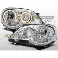 VW POLO 9N3 2005 – ANGEL EYES CHROM-VORDERE KLARLEUCHTEN
