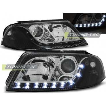 VW Passat 3BG B5 FL 09.00-03.05 Klare Frontleuchten Tageslichtschwarz