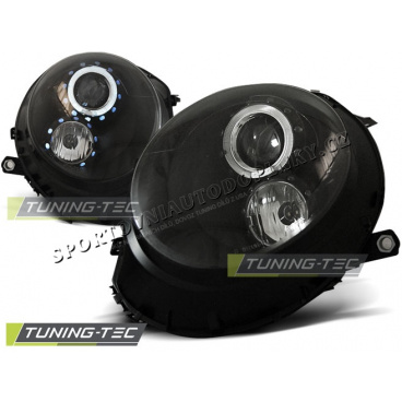BMW MINI (COOPER) 2006+ ANGEL EYES SCHWARZE FRONTKLARE LICHTER