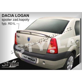 DACIA LOGAN 2004+ Heckhaubenspoiler