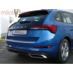 Dummy-Auspuffblenden, Alu-Bürste, Škoda Scala