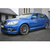 Diffusoren unter den Seitenschwellern für Skoda Octavia RS Facelift Mk2 Facelift, Maxton Design (glänzend schwarzer ABS-Kunststoff)