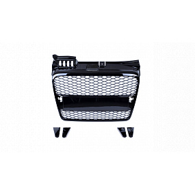 Grill Audi A4 B7 Glänzend Schwarz Grill Audi A4 B7 Glänzend Schwarz