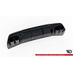 Ansatz Cupra Formentor Mk1 Facelift Silber Hintere Stoßstange v.3 Glänzend schwarz