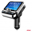 FM-Autotransmitter mit Fernbedienung 2×USB-A 12V 24V
