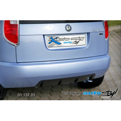 Škoda Roomster Heckdiffusor - schwarzes Design