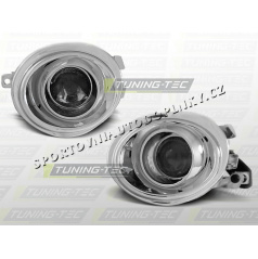 Nebelscheinwerfer vorne für BMW E46 1998–05, verchromt bis zur Stoßstange