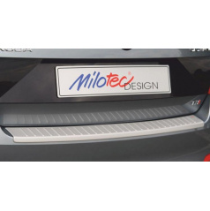 Fünfte Türschwelle mit Vorsprüngen, ABS-Silber, Škoda Octavia III., Limousine 02/2013+