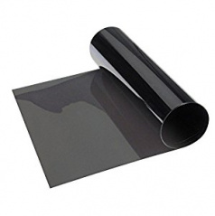 Farbstreifen für Frontscheibe Foliatec 15x152cm - Schwarz, Grau