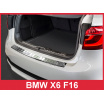 Edelstahl-Abdeckungsset-Heckstoßstangenschutz+Türschwellenschutzleisten BMW X6 F16 2014-16