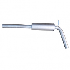 Zentraler Teil des Volkswagen Polo V 1 Auspuffs.2TSi (66, 77 kW, 2009–2014)