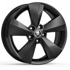 Originales Leichtmetallrad NANUQ BLACK 16" Škoda Scala, Kamiq