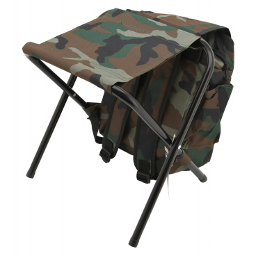 Klappstuhl mit Rucksack OLBIA ARMY