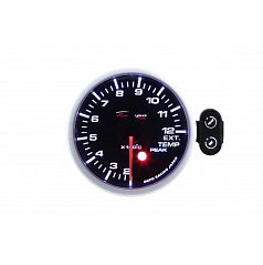 Depo PK 52mm Uhr - Abgastemperatur