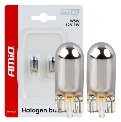 Halogenlampen WY5W 12V5W LumiTec Chrom 2Stk.