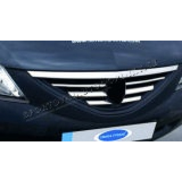 Dacia Logan – OMSA-Frontgrillstreifen aus Edelstahl Dacia Logan – OMSA-Frontgrillstreifen aus Edelstahl