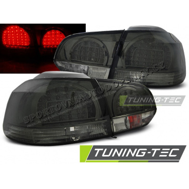 VW Golf 6 10.2008–12 getönte LED-Rückleuchten VW Golf 6 10.2008–12 getönte LED-Rückleuchten