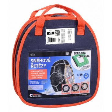 Schneeketten 3,0 mm 9 mm Nylontasche X30, X40, X50, X60, X70, X80, X90, X100, X110 Schneeketten 3,0 mm 9 mm Nylontasche X30, X40, X50, X60, X70, X80, X90, X100, X110