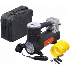 Kompresor 12V digitální se světlem Power bull