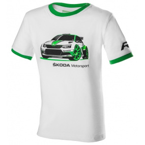 Original Škoda Motorsport Kinder-T-Shirt