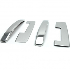 Türgriffabdeckungen aus Edelstahl, 4 Stück, Dacia Dokker 2012-21