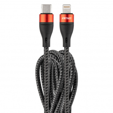 USB-C+Lightning Kabel 200 cm FullLINK UC-19 USB-C+Lightning Kabel 200 cm FullLINK UC-19