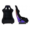 Sportstuhl SLIDE KS2 Premium Schwarzer Velours & Gradient Glitter