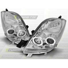 TOYOTA YARIS 2006–09 KLARES VORDERE LICHTER ANGEL EYES CHROM