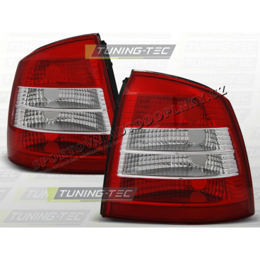 OPEL ASTRA G 1997-04 HECKLEUCHTEN ROT WEISS OPEL ASTRA G 1997-04 HECKLEUCHTEN ROT WEISS