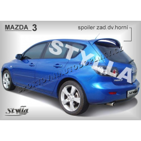MAZDA 3 htb 03+ Heckspoiler. obere Tür (EU-Homologation) MAZDA 3 htb 03+ Heckspoiler. obere Tür (EU-Homologation)