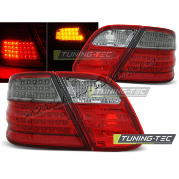 MERCEDES CLK W208 03.1997-04.2002 RED SMOKE LED-RÜCKLEUCHTEN