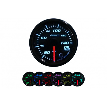 ADDCO RACING Alarm 52mm Öldruck