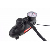 Kompressor 12V mit Reifendruckmesser und Reduzierstücken