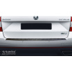 Edelstahlabdeckung, schwarzer Schwellenschutz für die hintere Stoßstange, Škoda Octavia III RS Kombi 2013-19