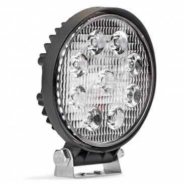 Arbeitsleuchte rund 9 LED 110x110 m 35W FLAT 9-36V