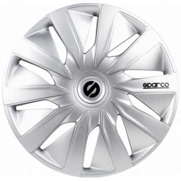 Originale SPARCO-Radkappen, silberfarben
