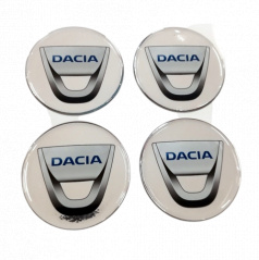Dacia Emblem Durchmesser 55 mm, 4 Stk