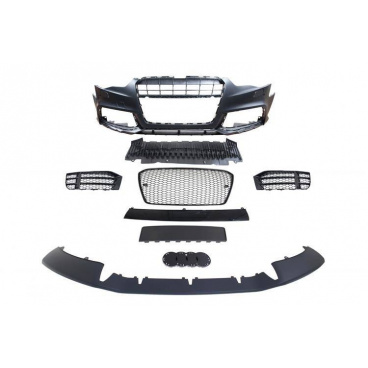 Frontstoßstange + Schwarzer Kühlergrill Audi A5 8T 13-16 RS5 Stil