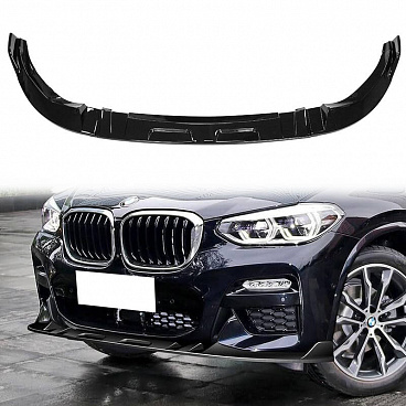 Frontspoiler BMW X3 G01 M Sport Glänzend Schwarz