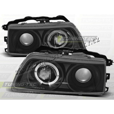 HONDA CRX 1987–89 ANGEL EYES SCHWARZE VORDERE KLARE LICHTER