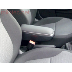 Milotec-Armlehne - graues Wildleder, Škoda Yeti 09/2009 -