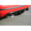 Auspuffblende – abgerundetes Oval, 150 x 85 mm, Škoda Fabia II. Limousine