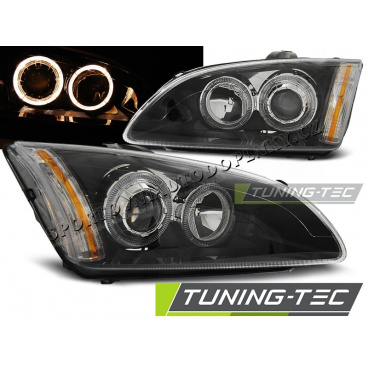 Ford Focus II 09.2004-01.2008 ANGEL EYES SCHWARZE FRONTKLARE LICHTER