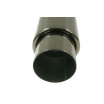 TurboWorks Sportauspuff mit langer runder Spitze, 76 mm Einlass, 90 mm Auslass