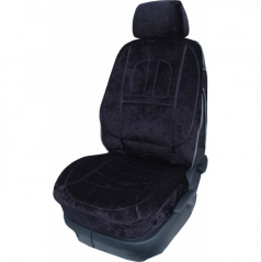 Autoabdeckungen Profile-Skoda Felicia-geteilte Rücksitzbank-schwarz